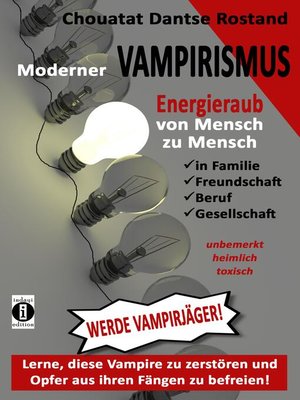 cover image of Moderner Vampirismus